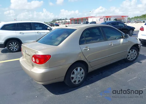 2006 Toyota Corolla Le из США, поврежденный, VIN 2T1BR32E96C567878